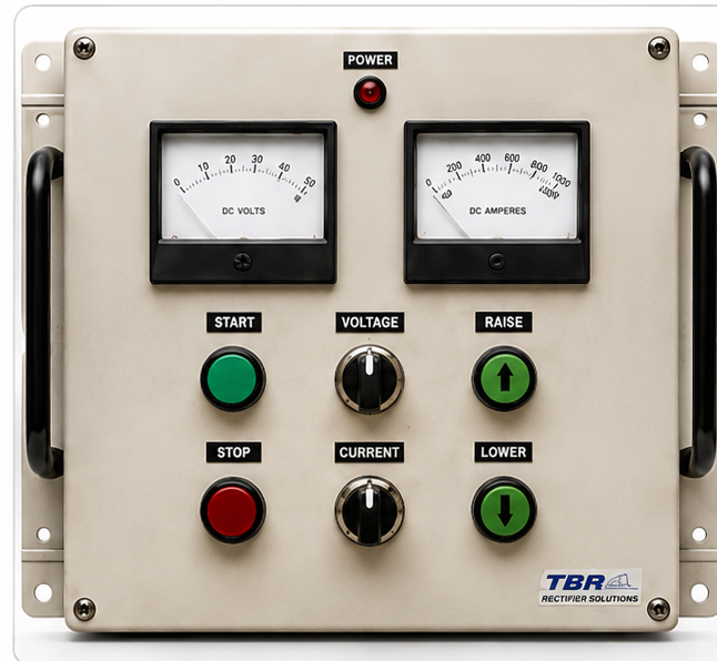 New custom rectifier control panel